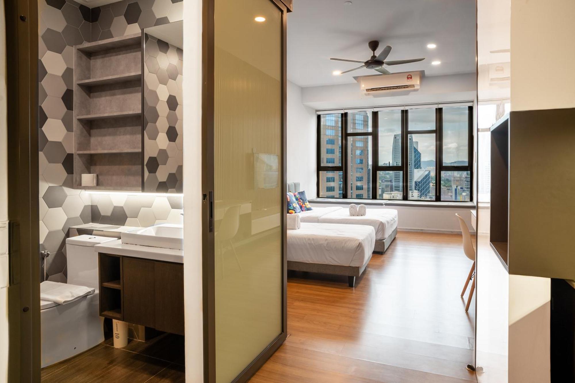 Ceylonz Klcc By Gsuites 쿠알라룸푸르 객실 사진